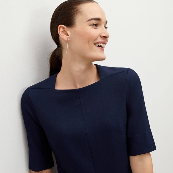 M.M. Lafleur Emily 2.0 Dress in Galaxy Blue Size 0P - Picture 5 of 10